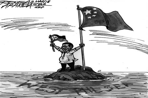west philippine sea cartooning|Editorial cartoon, February 7, 2022 .
